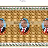 Election Campaign Print Capulana Kangas