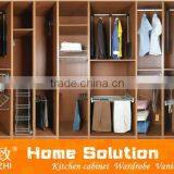Solid Wooden Wardrobes With 4 Doors, Made of Wooden Wardrobe Designs Customized Closet thumbnail-1