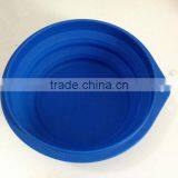 Collapsible Pet Bowl Travel Bowl Water Feeder Bowl Dog Cat Portable Bowl thumbnail-1