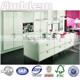 Modern customize pvc menbrane kitchen cabinets with best price