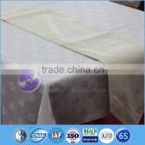 metallic Gold Printing polyester jacquard square table runner                        
                                                Quality Choice