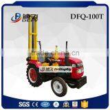 DFQ-100T small tractors drill machine for water