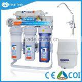 Household Water Filtration Purifier 6 or 7 Stage RO System With Metal Stand and Gauge