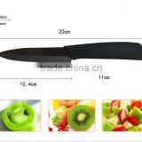 Top Quality Gifts Zirconia Black Blade Black Handle 3" 4" 5" Inch + Peeler + Covers Ceramic Knife Set Kitchen Fruit Knife Set thumbnail-3