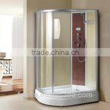 Foshan Lelin Aluminum Alloy Bath Shower Enclosure Cabin Vanity With 6mm Tempered Glass JC-31 thumbnail-1