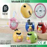 HOT!!! Mini and Cartoon Mp3 Player