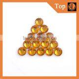 Topaz Flatback Rhienstones,flatback no Hot Fix Rhinestones thumbnail-1