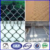 60*60 mm mesh 9 gauge galvanized used chain link fence for sale