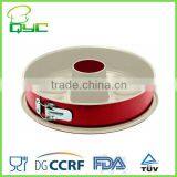 Non-stick Metal Spring Form Quick Release Cake Pan With Loose Base Blue thumbnail-3