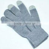 Unisex Fashion Wholesale Custom Knitted Finger Touch Pad Glove Cheap