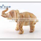 Small Standing Elephant Statues for Table Top Home Figurine Decoration thumbnail-4