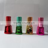 Muliticolor UV coating perfume glass bottle
