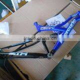 27.5 Inch Mountain Bike Steel Frame Full Suspension Disc Brake thumbnail-1