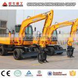 Walking 8 Tonne Excavator Project Equipment Parts of Excavator