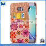 High Quality PU Leather Back Cover Case for Samsung Galaxy S6 Edge Plus thumbnail-6