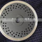 7" Diamond Turbo Blades Narrow Teeth With Dots Core