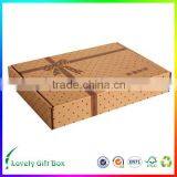 Decorative Gold Stamping Hot Handmade Paper Box for Gifts thumbnail-4