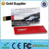 Promotional Gift Paper Card Usb Flash Drive 16gb