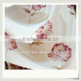 Polyester Printed Red and White Curtains Matching Bedding thumbnail-1