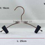 Creative Copper Metal Clips Hanger for Pants, Wire Skirt Hanger thumbnail-6