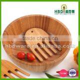 Unique Bamboo Large Salad Bowl thumbnail-2