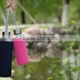 Custom Logo Printing 500ml Insulated Plastic Water Bottle With Coloful Protection Bag thumbnail-4