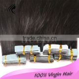 Cheap double drawn adhesive tape for hair extensions