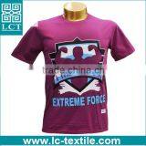 Custom Printing Breathable Fitness GYM Hemp Tee Shirt thumbnail-1