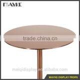 Decorative Stainless Steel Display Stand/ Display Stool/Electroplating Glossy Steel Display Stand thumbnail-2