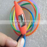 New Waterproof Silicone Wrist Watch With Rainbow Wristband, Candy Color Watch