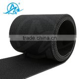 Hot sale black PVK light duty conveyor belt for airport equipment