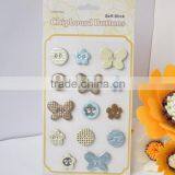 Chipboard Button Sticker Set thumbnail-1