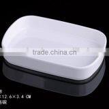 100% Mealmine A5 Top Food Grade 19*3.4 Unbreakable Cheap Melamine White Plastic Plates for Outdoor