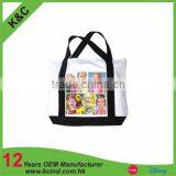 Custom Made 2016 Fashion Handbag Canvas Shopping Bags thumbnail-5