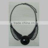 Pretty Steps Black Pendant Statement Necklace Latest Model Fashion Necklace thumbnail-1