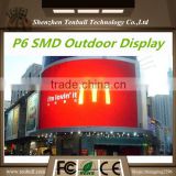 p6 outdoor led screen,p6/p8/p10 smd outdoor led display,high brightness.