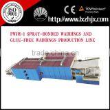 PWJM-1 Nonwoven polyester fiber wadding line , wadding making line