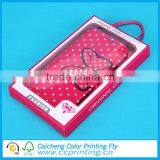 Brand Name Cell Phone Case Package With Transparent Window