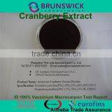 Pure Cranberry Fruit Extract,100% ID Vaccinum Macrocarpon,Proanthocyanidins 5%,10%,15% BL-DMAC;25%,40%,95% UV EP Method