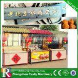 2015 Stainless Steel Indoor Food Kiosk / Villa Type Mobile Snack Cart