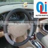 Black car steering wheel cover OL-25592