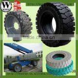 Genie Aerial Scissors Lift Platform Solid Tyre /solid Tire 2.00-8