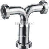 Stainless Steel Tee With Thread for Milking thumbnail-1