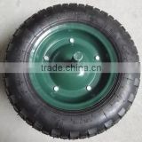 10 inch pneumatic rubber wheel 3.50-8