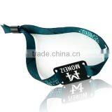 One Time Use RFID F08 Woven Fabric Wristband / Bracelet thumbnail-3
