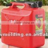 OEM Blow Molding 5L Plastic Unleaded Fuel Can With Pourer Jerry Cans Hdpe Huizhou Facatory thumbnail-2