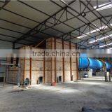 2.2 Meter Rotary Dryer for Drying 5 Ton Coal Slime With Low Temperature