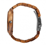 Wooden Watch 2017 Bamboo Zebrano Wood New Fashion Watch thumbnail-2