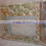 EXPORT QUALITY MULTI GREEN ONYX FIREPLACES thumbnail-5