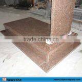 Red Granite Tombstone and Headstone thumbnail-1
